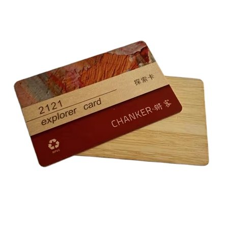 Access Control Card Waterproof Wood Nfc Card 13.56mhz Custom Rfid Id Card