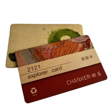 Access Control Card Waterproof Wood Nfc Card 13.56mhz Custom Rfid Id Card