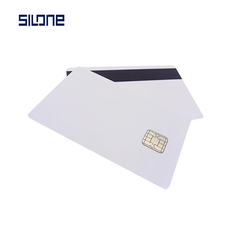 Silone custom printing unfused j3R180 J3R200 ntag213 chip pvc java card jcop Dual-interface contact dual interface logo card