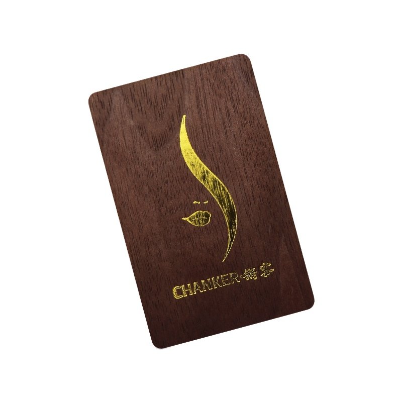 Nfc Chips Customizable Plain Programmable Nfc Blank Wooden Business Cards