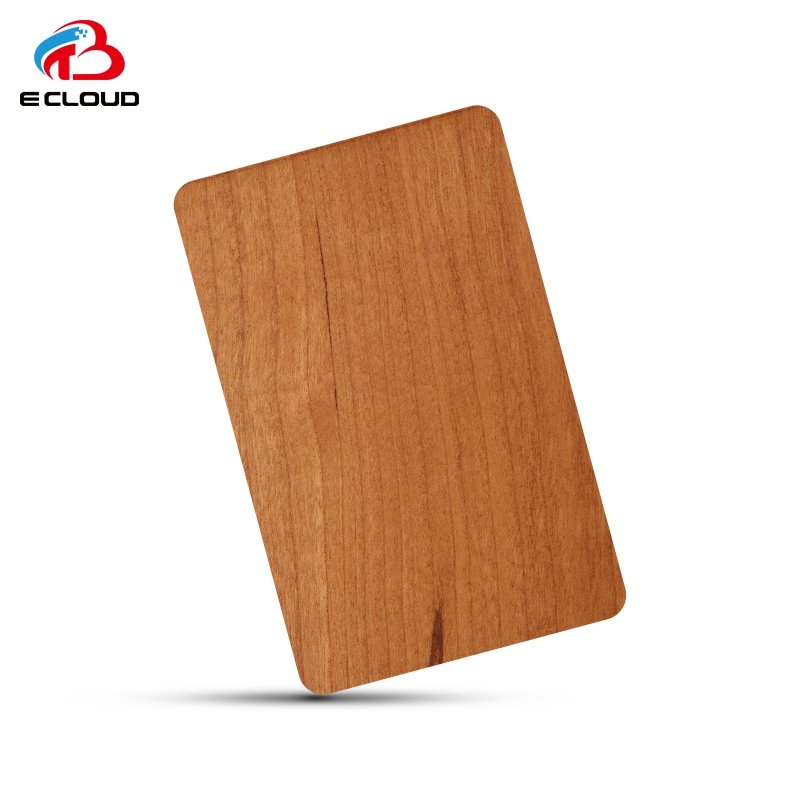 Nfc Chips Customizable Plain Programmable Nfc Blank Wooden Business Cards