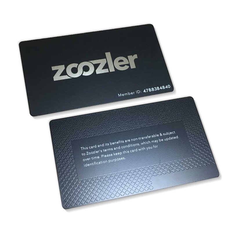 213 NFC Chip Smart Card Programable Access Control Card Metal RFID Card