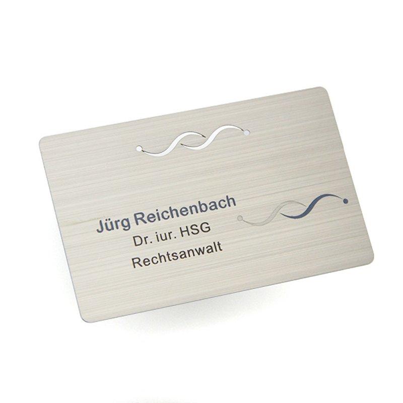 213 NFC Chip Smart Card Programable Access Control Card Metal RFID Card