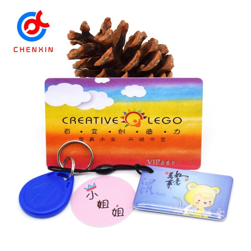 Factory Wholesale Event Badges Card Free Sample Custom Logo Lanyards PVC Vip Exhibition Event Pass Entry RFID Id Badge Rfid Card