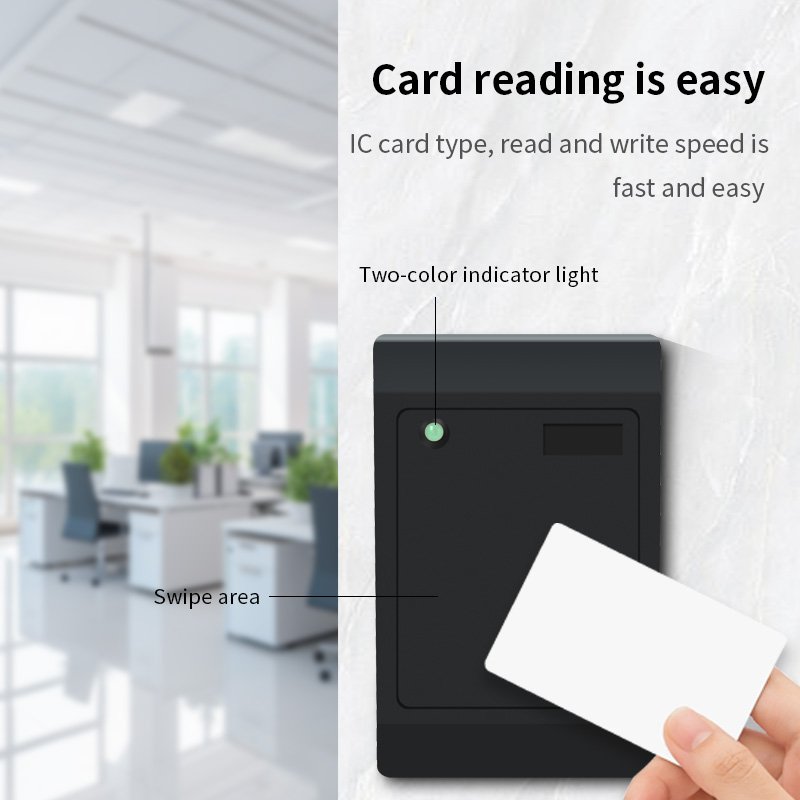 RFID Contactless Access Control Card Reader IC Card Sense Sector Read and Write Reader RS232/485 Serial Port Protocol
