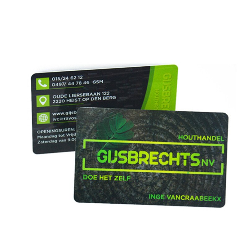 NFC smart card worked in 13.56 mhz nfc pvc card