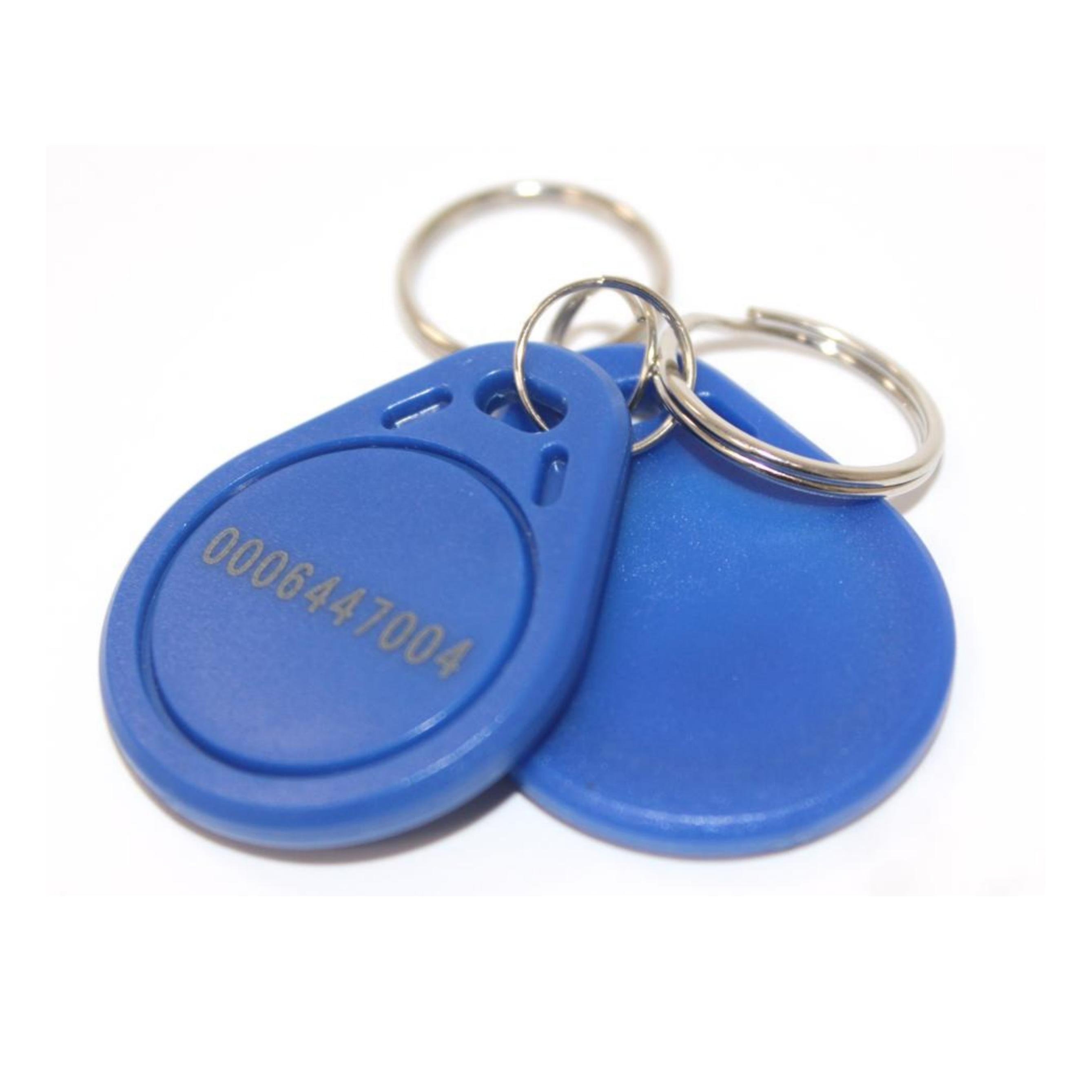 125khz BLANK ID custom Key fob tag NFC With plastic ABS smart Keychain hotel access elevator management parking lot portable