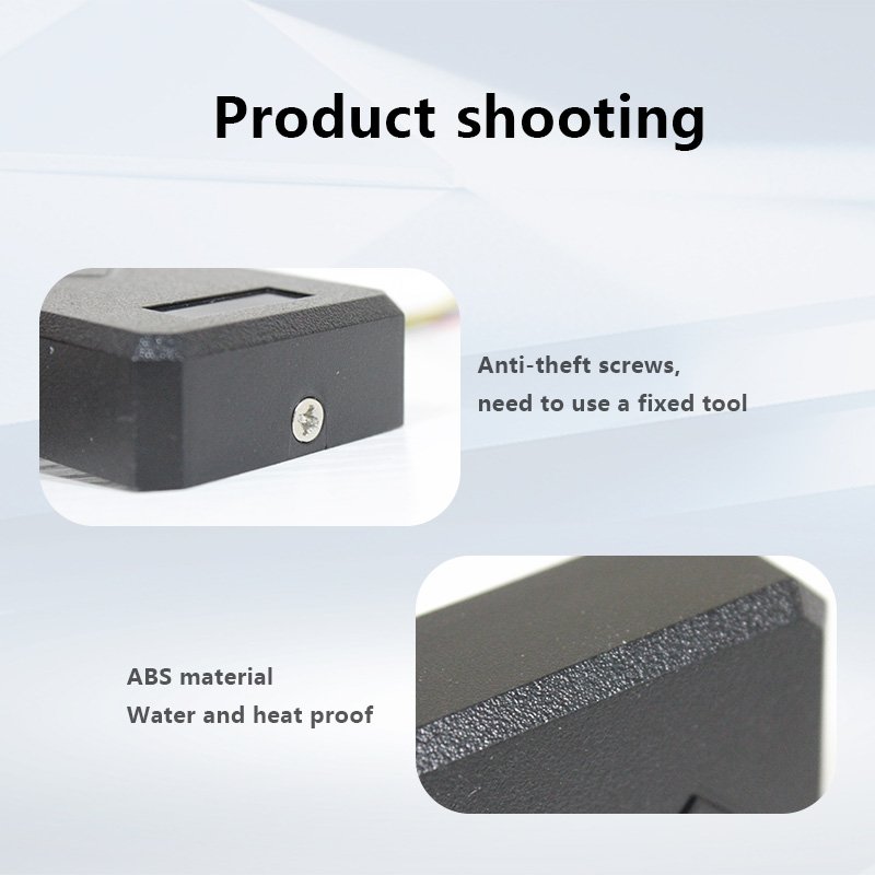 Smart Outdoor RS232 RS485 TTL Interface Waterproof RFID 125khz ID EM4100 Card Reader For Door Access Control System