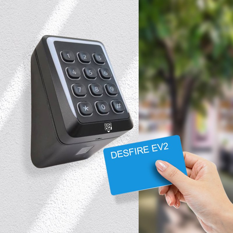 access control card reader access control qr code reader rs485 desfire ev1/ev2/ev3 reader