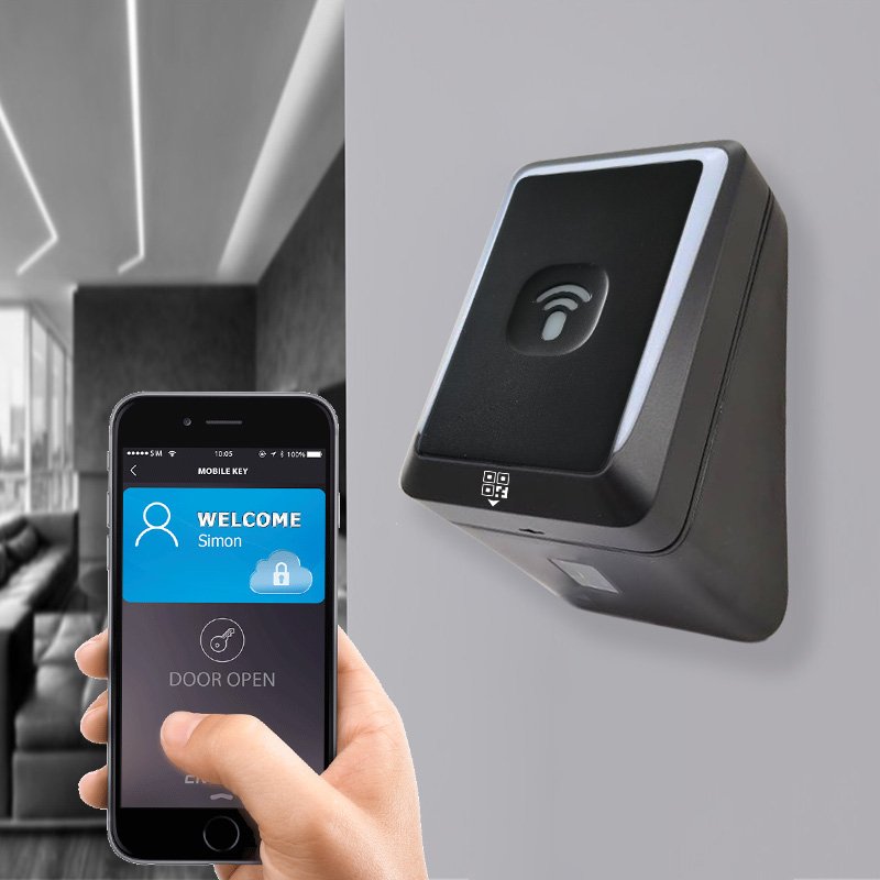 access control card reader access control qr code reader rs485 desfire ev1/ev2/ev3 reader