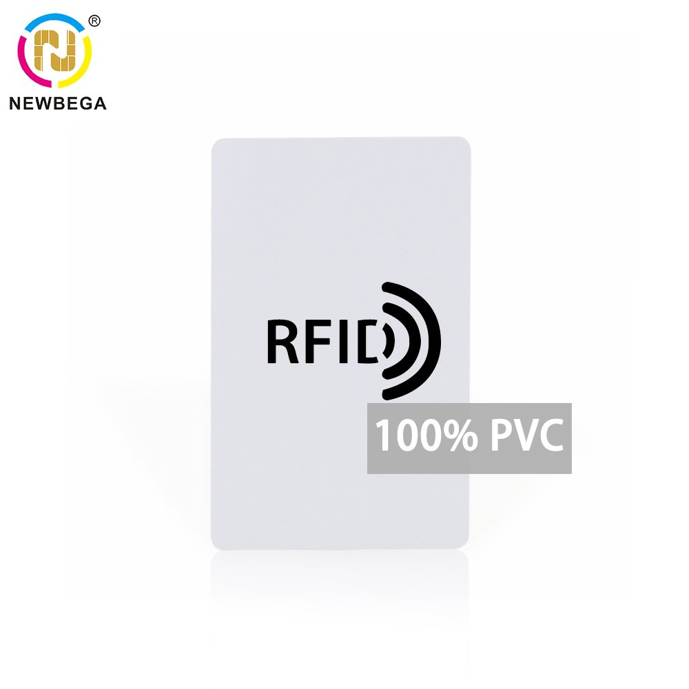 13.56mhz Plastic NFC card CR80 PVC RFID Card for Hotel Access Control Card
