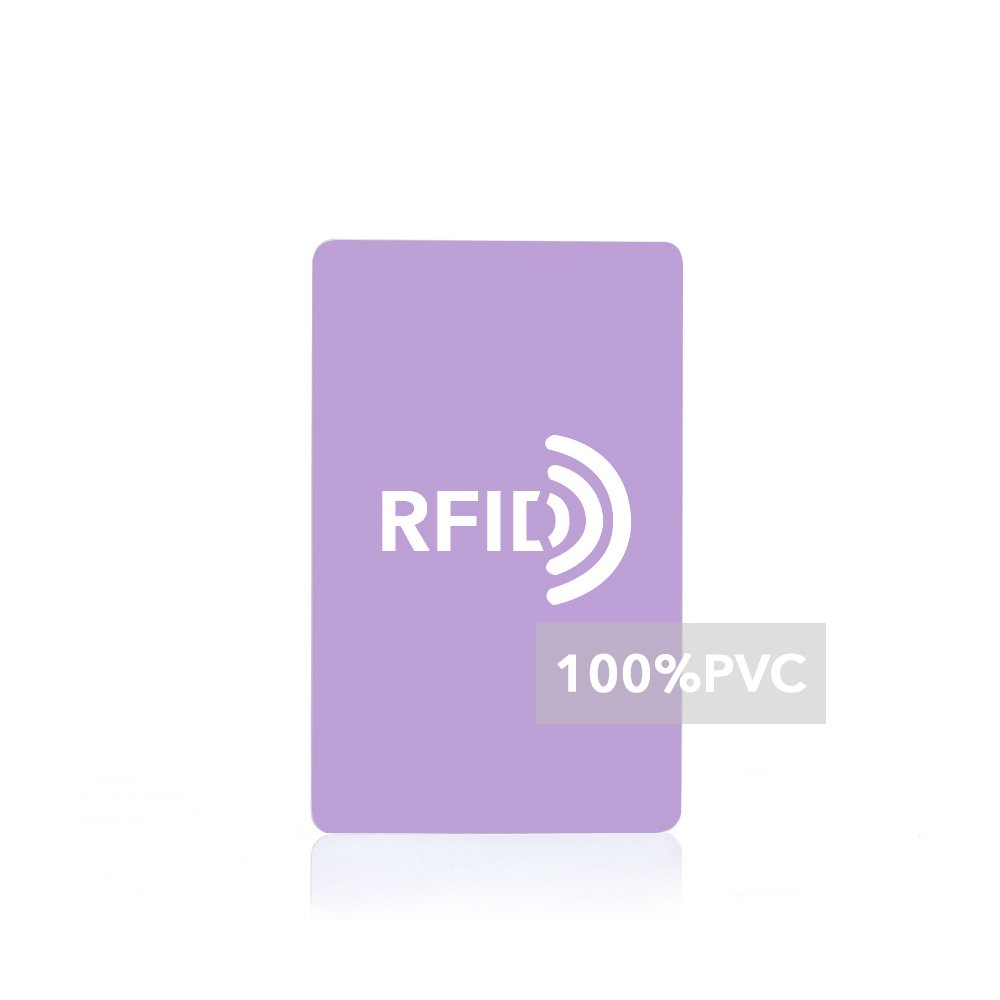 13.56mhz Plastic NFC card CR80 PVC RFID Card for Hotel Access Control Card