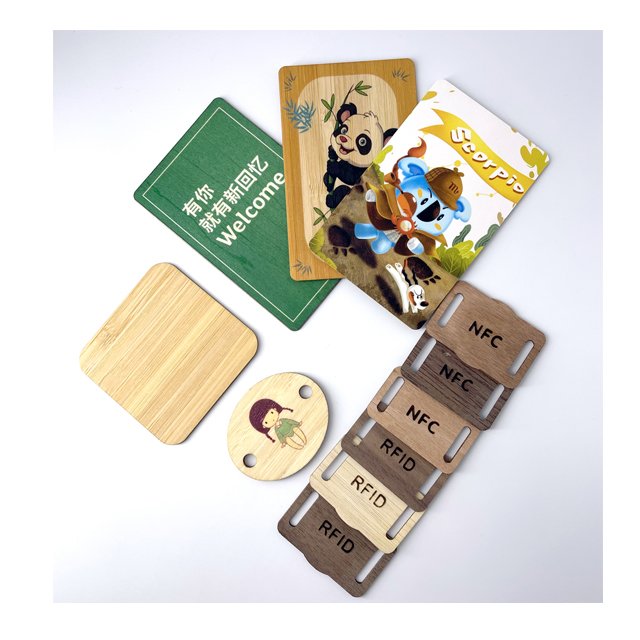 Sustainable RFID MIFARE Ultralight EV1 48 bytes Printed Hotel Key card Access Control System 13.56 MHZ RFID Card