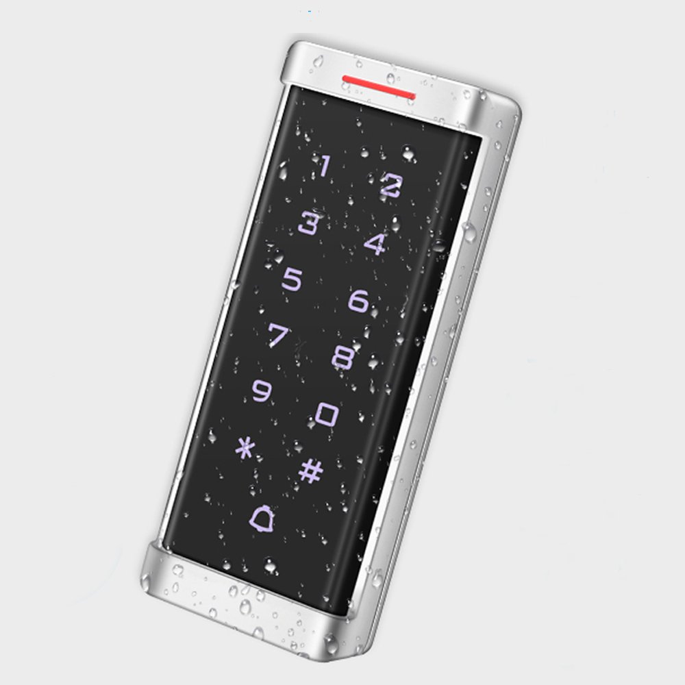 Backlight Access Control Touch Keypad 125Khz RFID Access Control Standalone Keypad Waterproof Wiegand 26 Output 2000 User