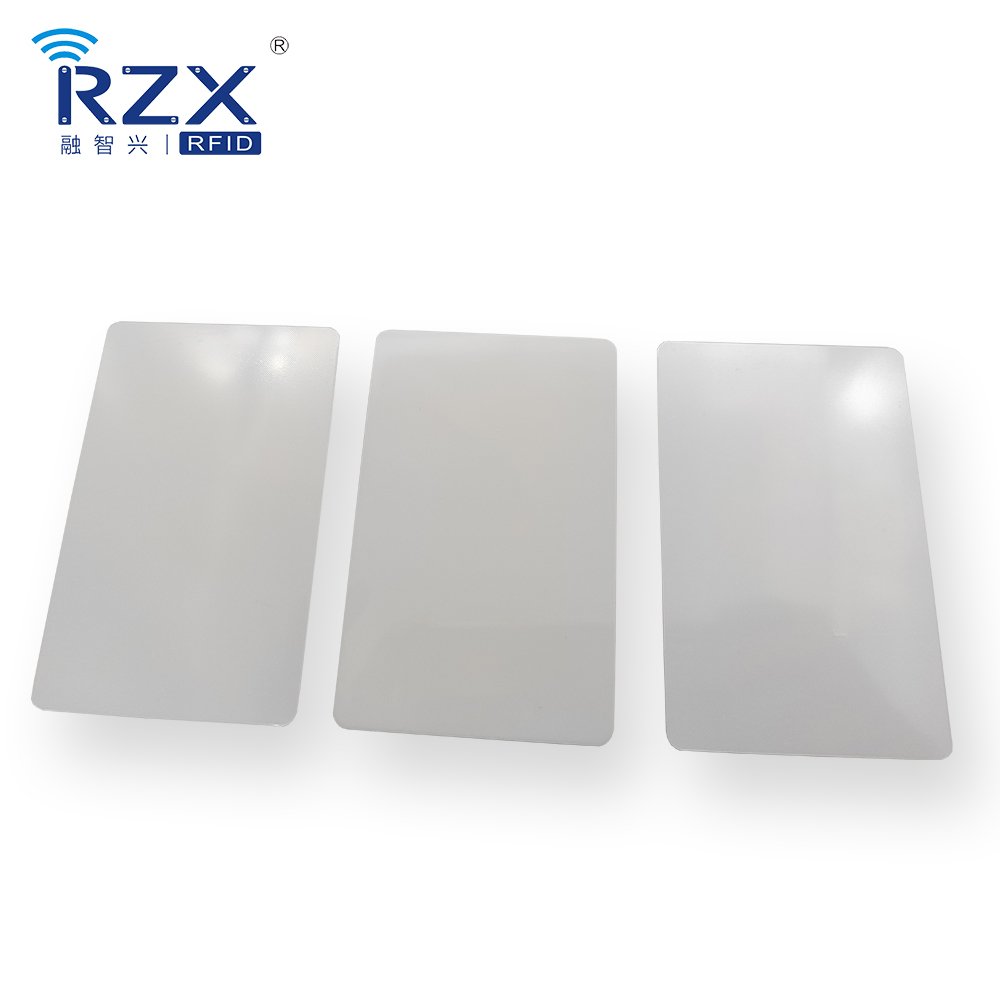 CR80 Size 0.76mm thickness full polycarbonate laser printable white blank PC Cards