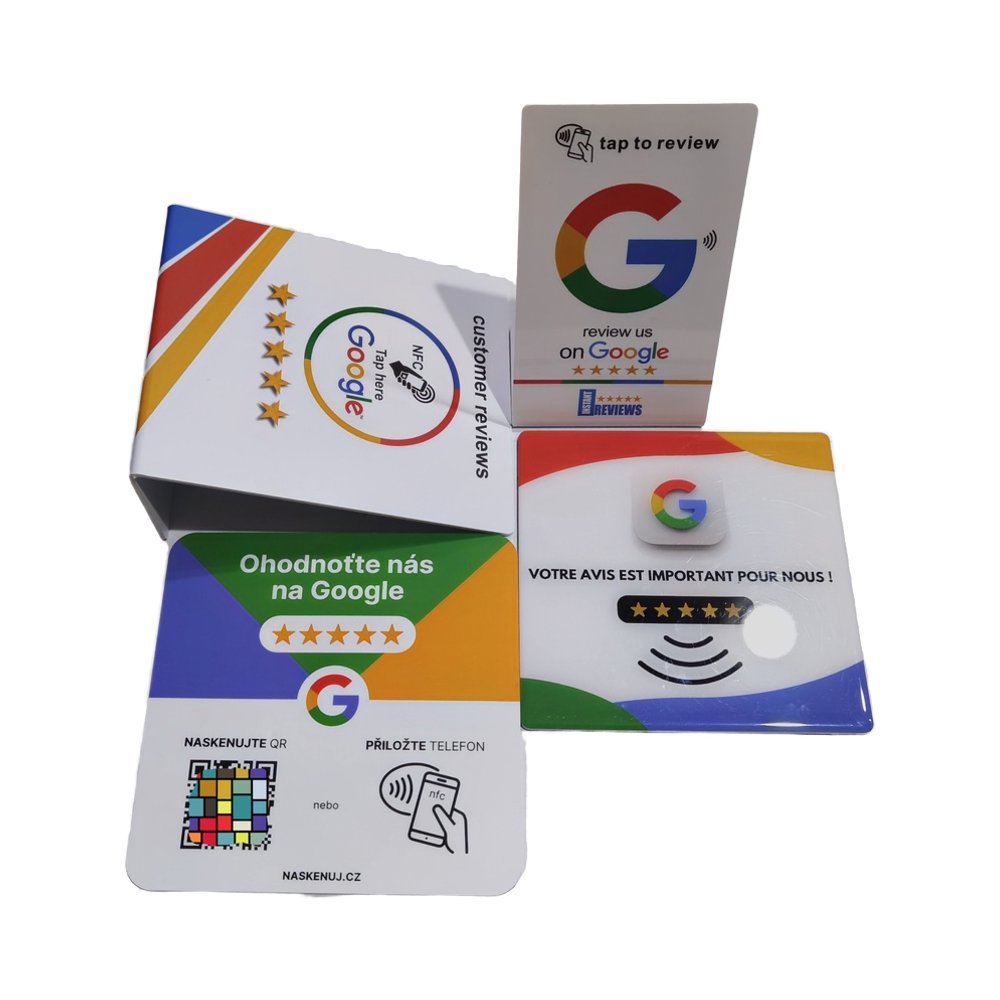 Google Review Card NFC TAG 213 TAG 215 Mini RFID Plastic Stand Ins/Facebook/Yelp/Tripadvisor 13.56MHz Restaurant/Hotel