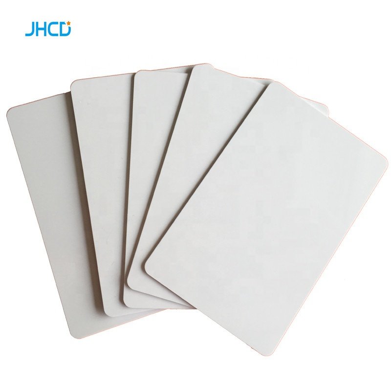 C80 Rewritable Access Control Rfid Matte finished 213 215 216 F08 chip White or black printable plain blank pvc nfc cards