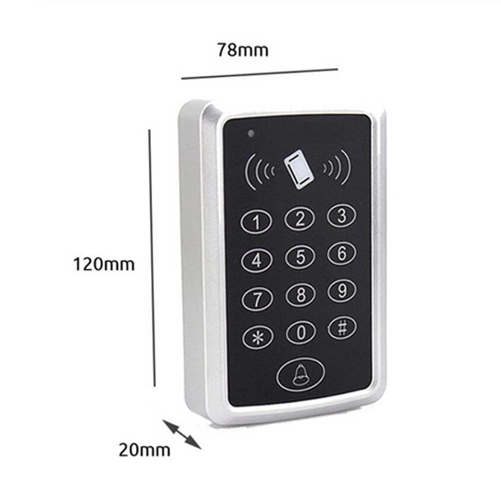 Cheap price 125KHz EM RFID Keypad standalone access controller for Door Access Control System