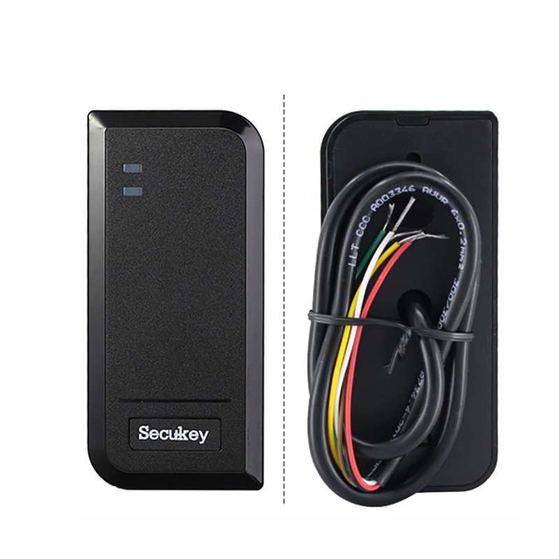 Secukey S2-RX Wiegand RFID Key Fob Reader NFC for Access Control System IP66 Waterproof for Outdoor Use