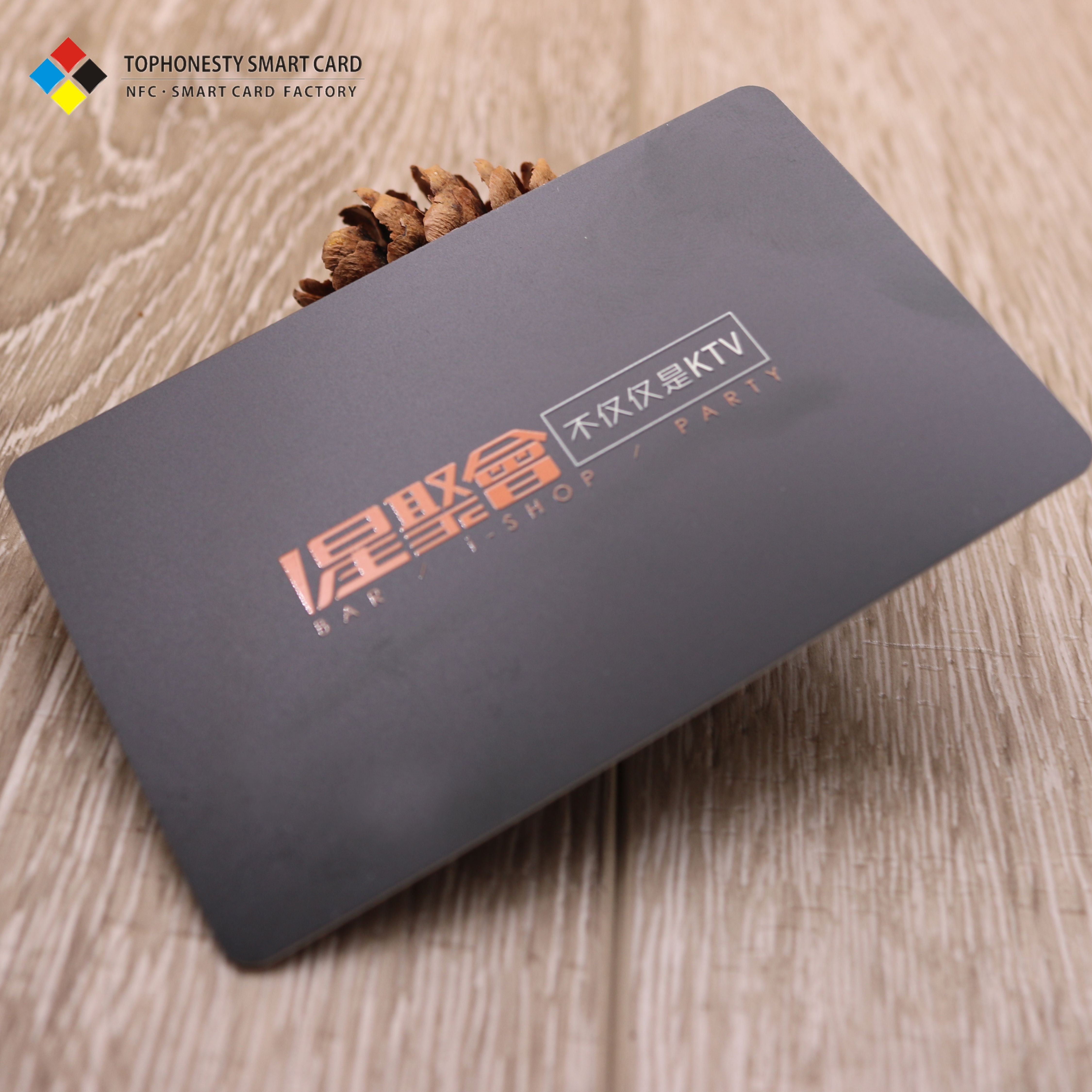Popular ribbon pvc Hi-co magnetic stripe blank card blank nfc card ntag213 prepaid magnetic vip atm skin card