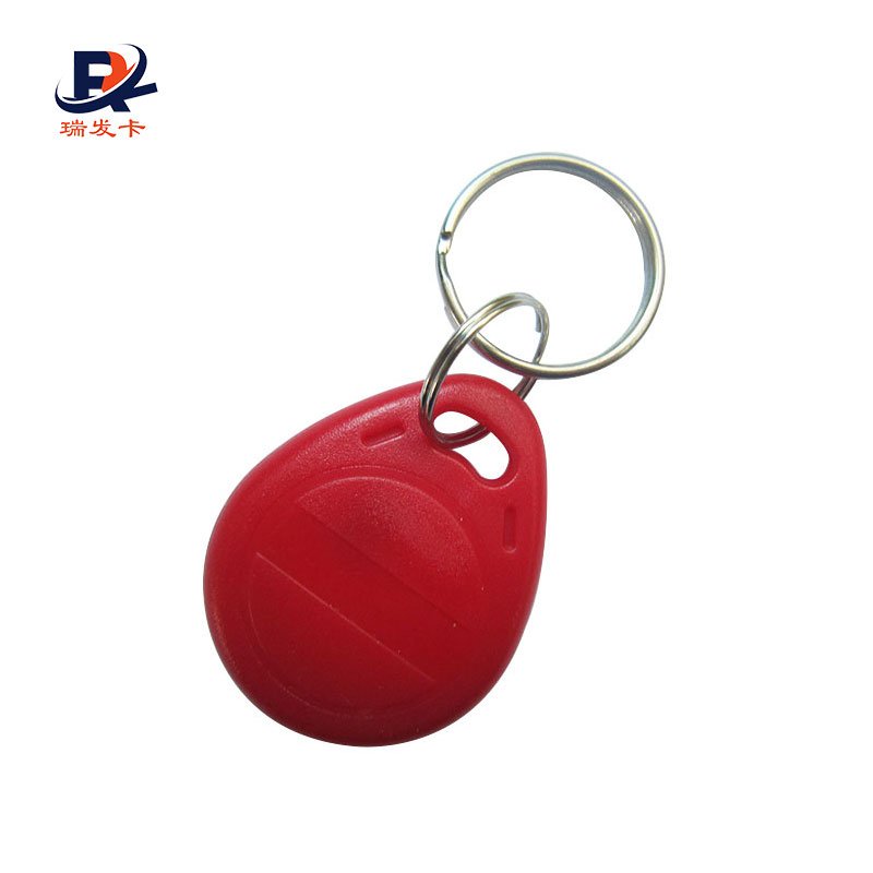 China factory Access Control Card 125khz EM4100 RFID Keyfob Black Token Key Tag For Access Control System