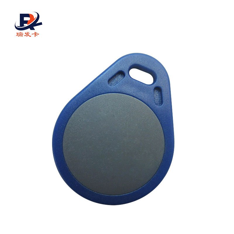 China factory Access Control Card 125khz EM4100 RFID Keyfob Black Token Key Tag For Access Control System