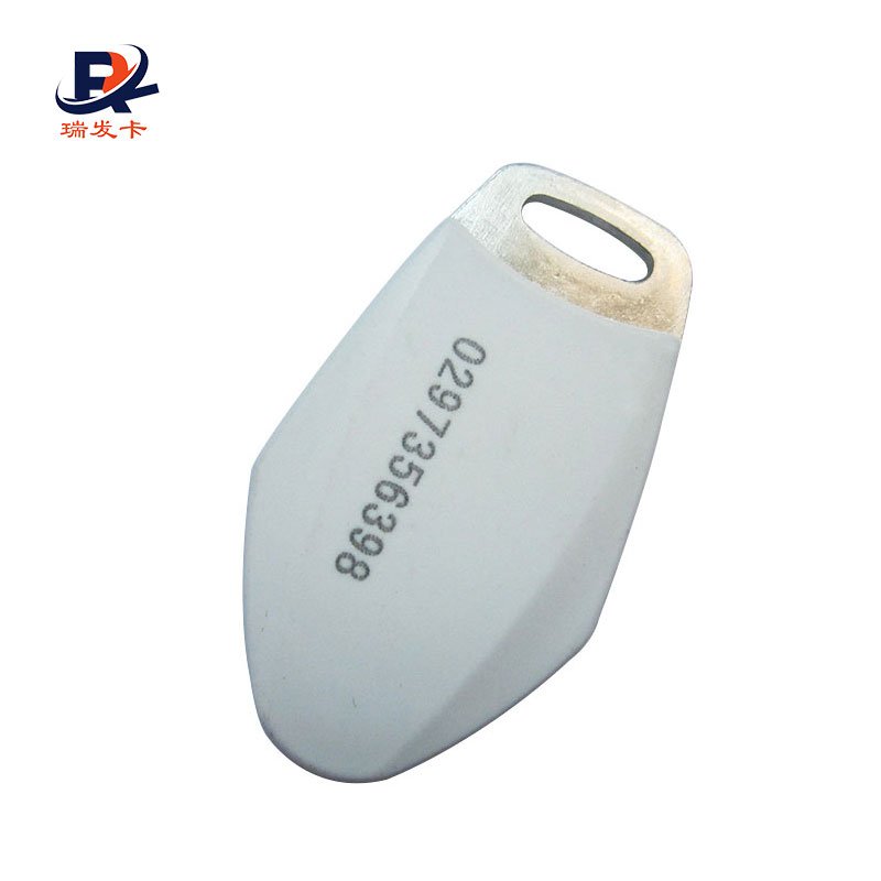 China factory Access Control Card 125khz EM4100 RFID Keyfob Black Token Key Tag For Access Control System