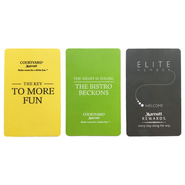 Smart card Hotel business Customized Hilton Encrypted Smart NFC Key Card 13.56Mhz Access Control