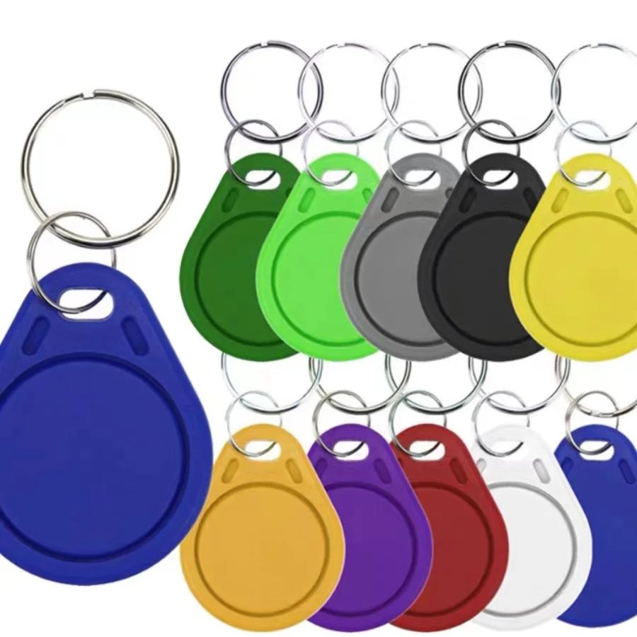 RFID Tag 125KHz NFC Tags Keyfob Rewritable Proximity RFID Card Key Fobs for Access Control