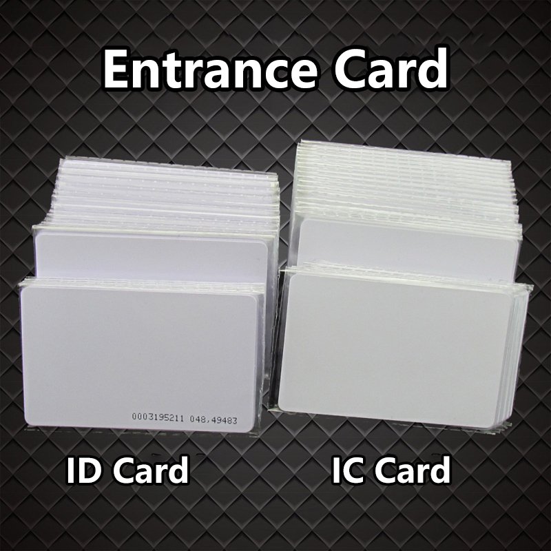 Rfid Smart Pvc Custom Printing 13.56Mhz rfid clamshell Id rfid tag 125khz125Khz Thin Id/Ic Cards Nfc Card Access control card