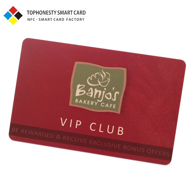 Custom printing pvc card size 0.76mm thickness pvc membership card / vip card / business card with barcode and serial number