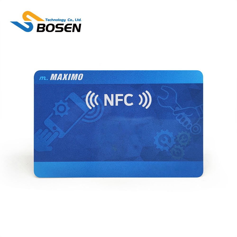 Contactless PVC Plastic Smart Card 213 215 216 Chip NFC Business Card