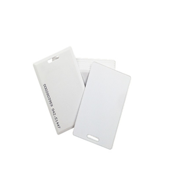 RFID Clamshell Card Durable LF HF Blank Chip Card Access Control System