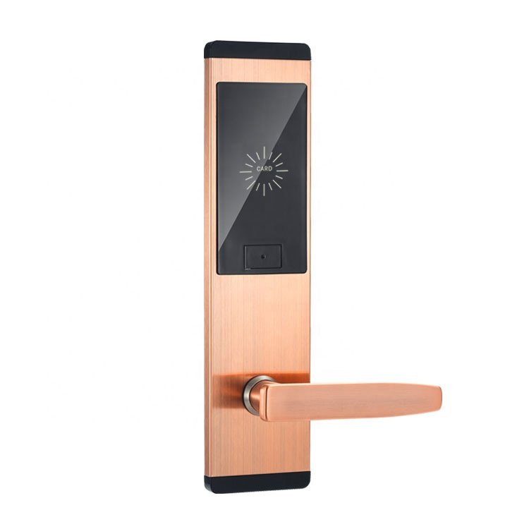 High-Level RFID IC Card Access Control Lock for Hotels and Motels Keyless and Key Serrures