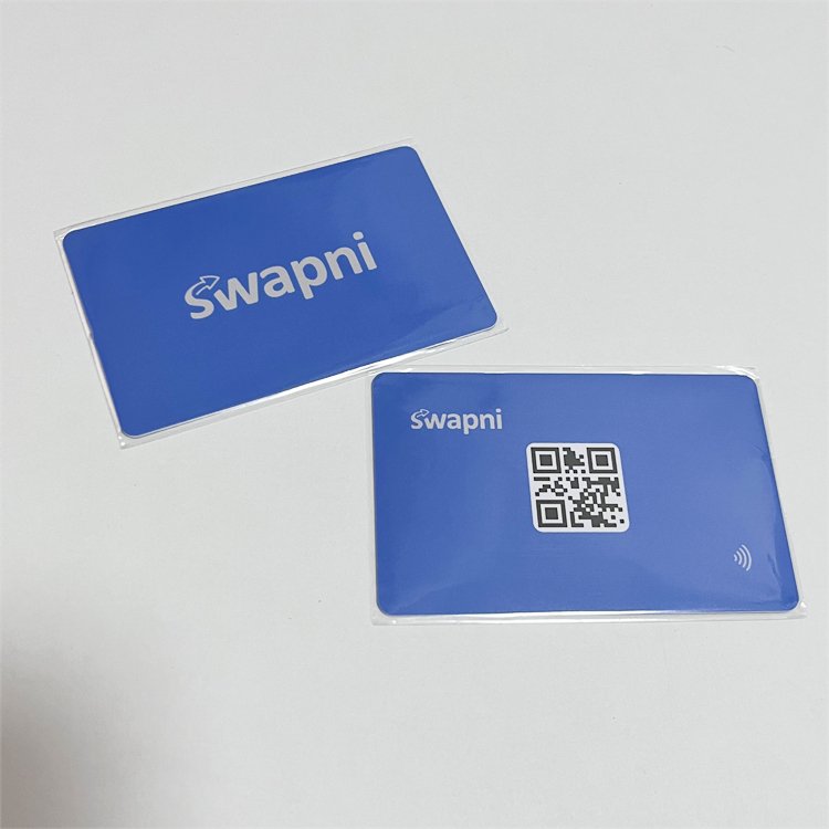 Nice Hologram NFC 424 DNA Security VIP Card ID Badge PVC Nfc Card For Digital
