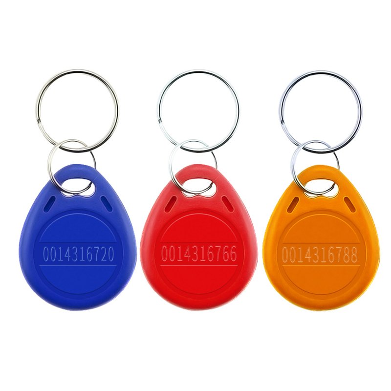 RFID portable key fob card EMID 125khz access control key TK4100 chip smart proximity card