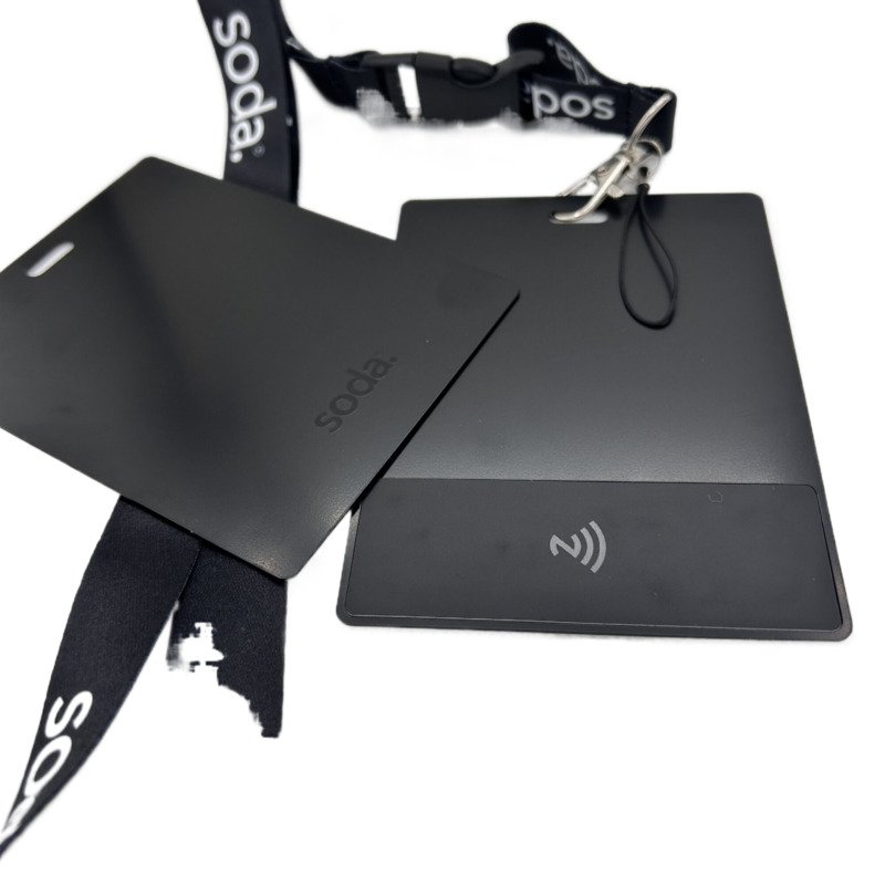 Metal NFC Event ID Badge Card /Event Pass /Entrance Pass Card For Exhibition Event