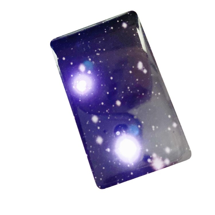 Custom Printed LED Light Up Greeting Card NFC Memory Card NFC Credit Card