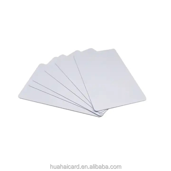 High Quality Custom Logo PVC Printable Blank RFID Business IC Card Access Control Cards with Custom Logo Support