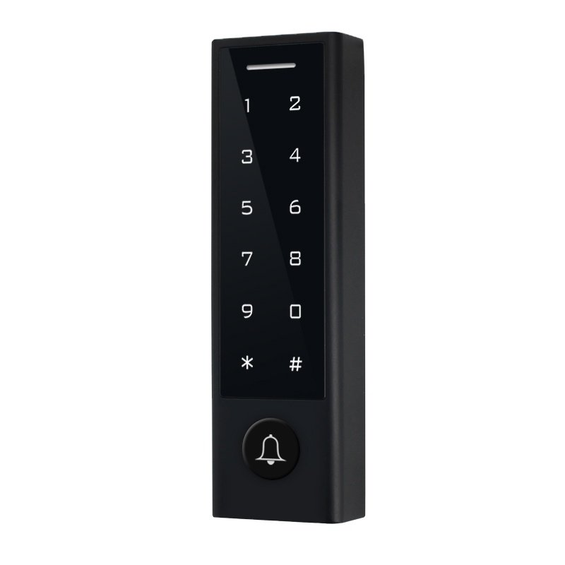 Tuya Smart Waterproof 1000 Users Key /touch Screen Password 125khz/13.56Mhz Rfid Single Door Access Control Reader