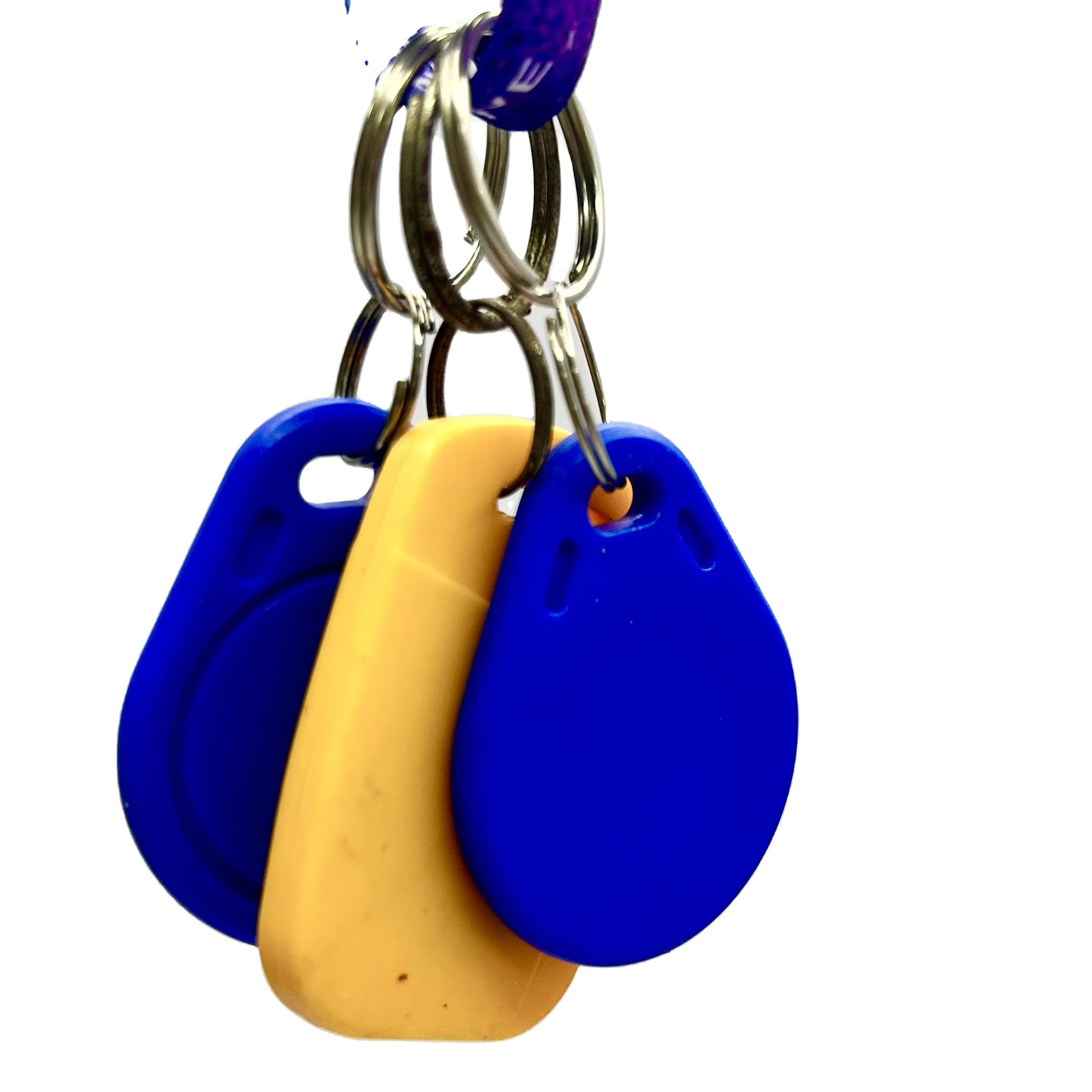Wholesale 13.56MHz RFID Customized Keyfob M1 Keychain Promotional Access Control Wristband