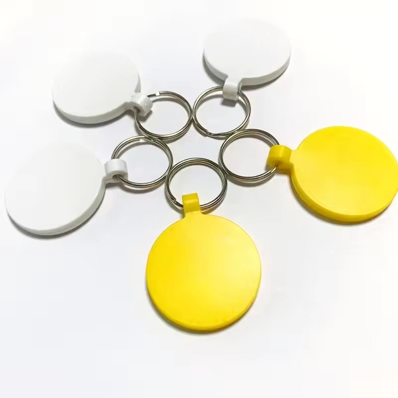 Wholesale 13.56MHz RFID Customized Keyfob M1 Keychain Promotional Access Control Wristband
