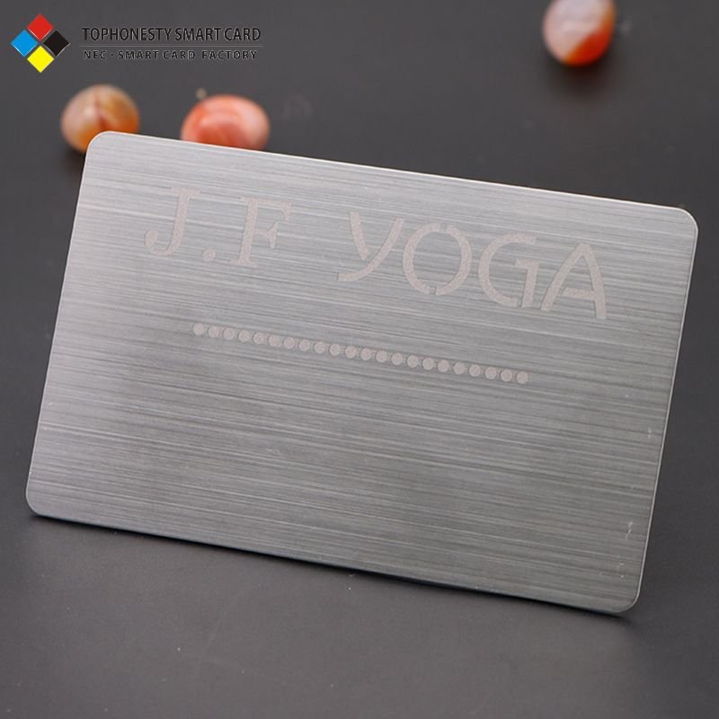 Customizable PVC Paper Metal Material RFID Membership Gift Card Offset Printing Hot Stamping for Consumers