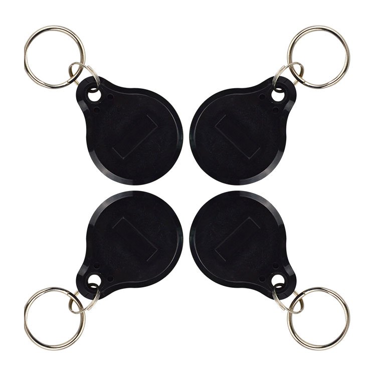 Wholesale Prices Passive Customized Color 13.56Mhz RFID NFC Smart Card Keyfob For Access Control System Management