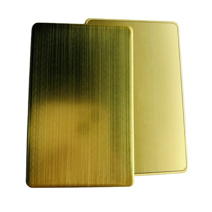 Contactless Hologram Smart RFID Chip Blank NFC Metal Business Card
