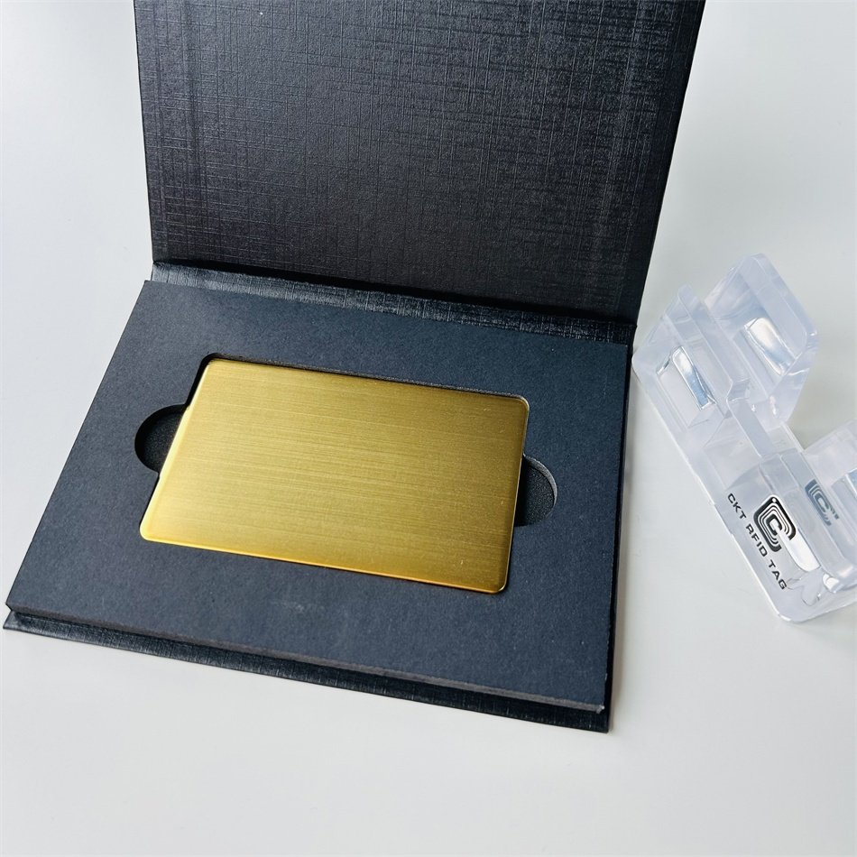 Contactless Hologram Smart RFID Chip Blank NFC Metal Business Card