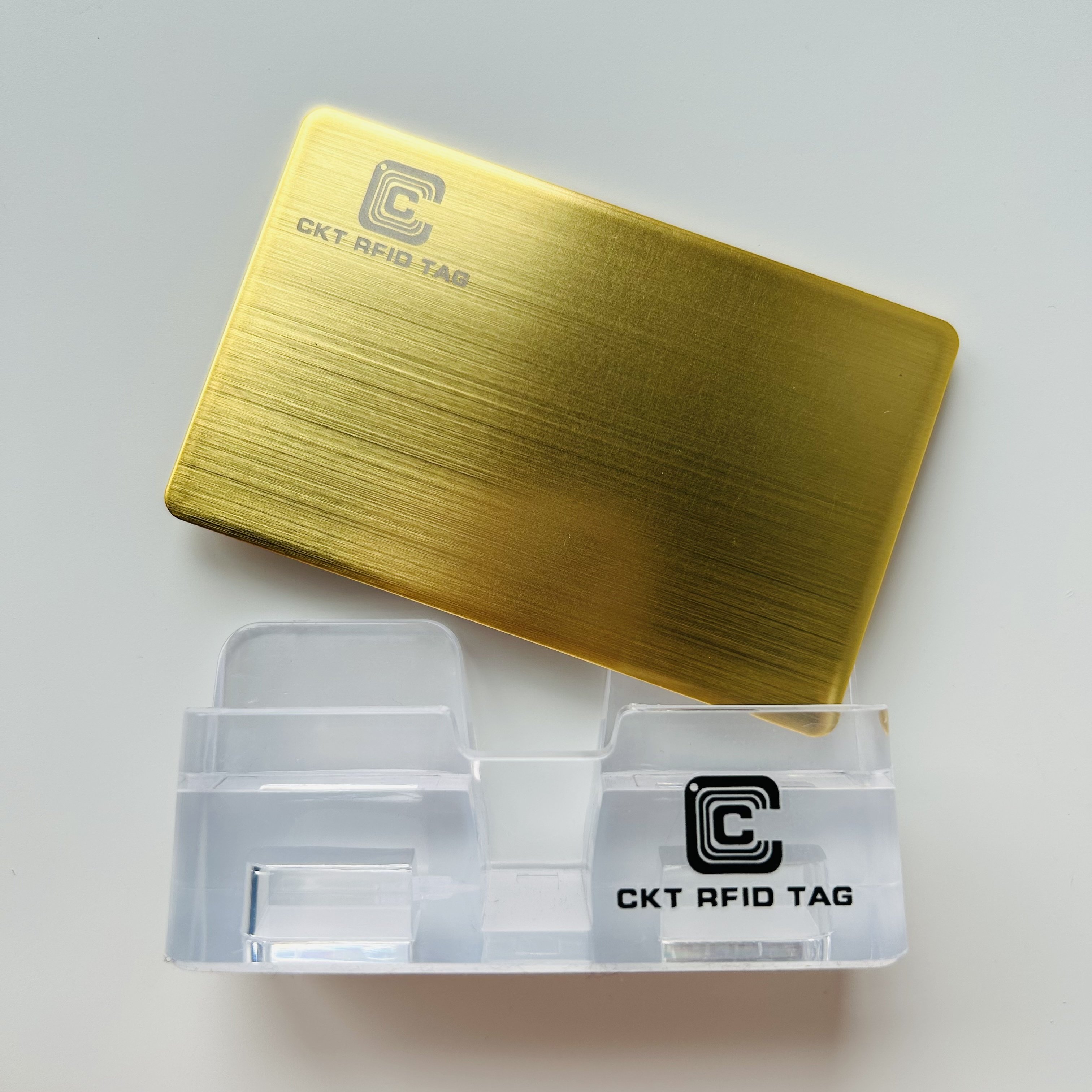 Contactless Hologram Smart RFID Chip Blank NFC Metal Business Card