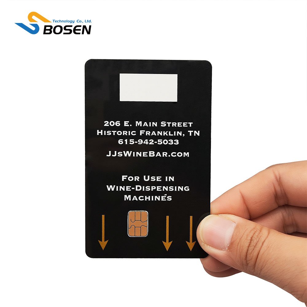 Professional IC Chip Smart Card Manufacturer Access Control RFID Plastic PVC Contact Chip Card
