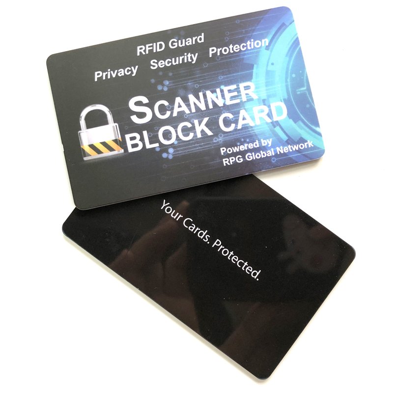 13.56Mhz smart id card nfc smart cards RFID Blocking Card
