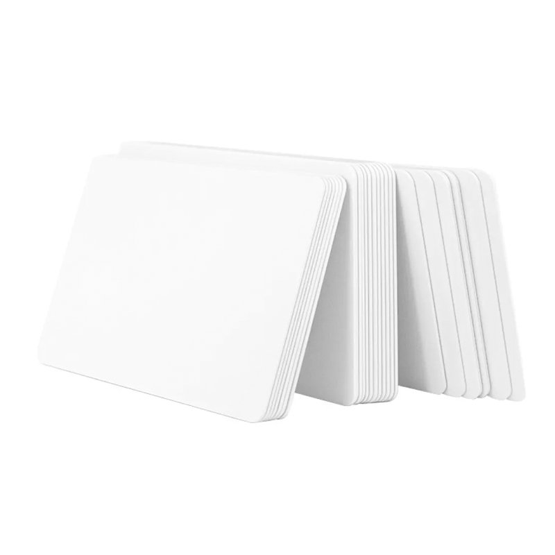Contactless induction card Blank MF card M1 Blank Cards 0.8mm Thickness 13.56Mhz